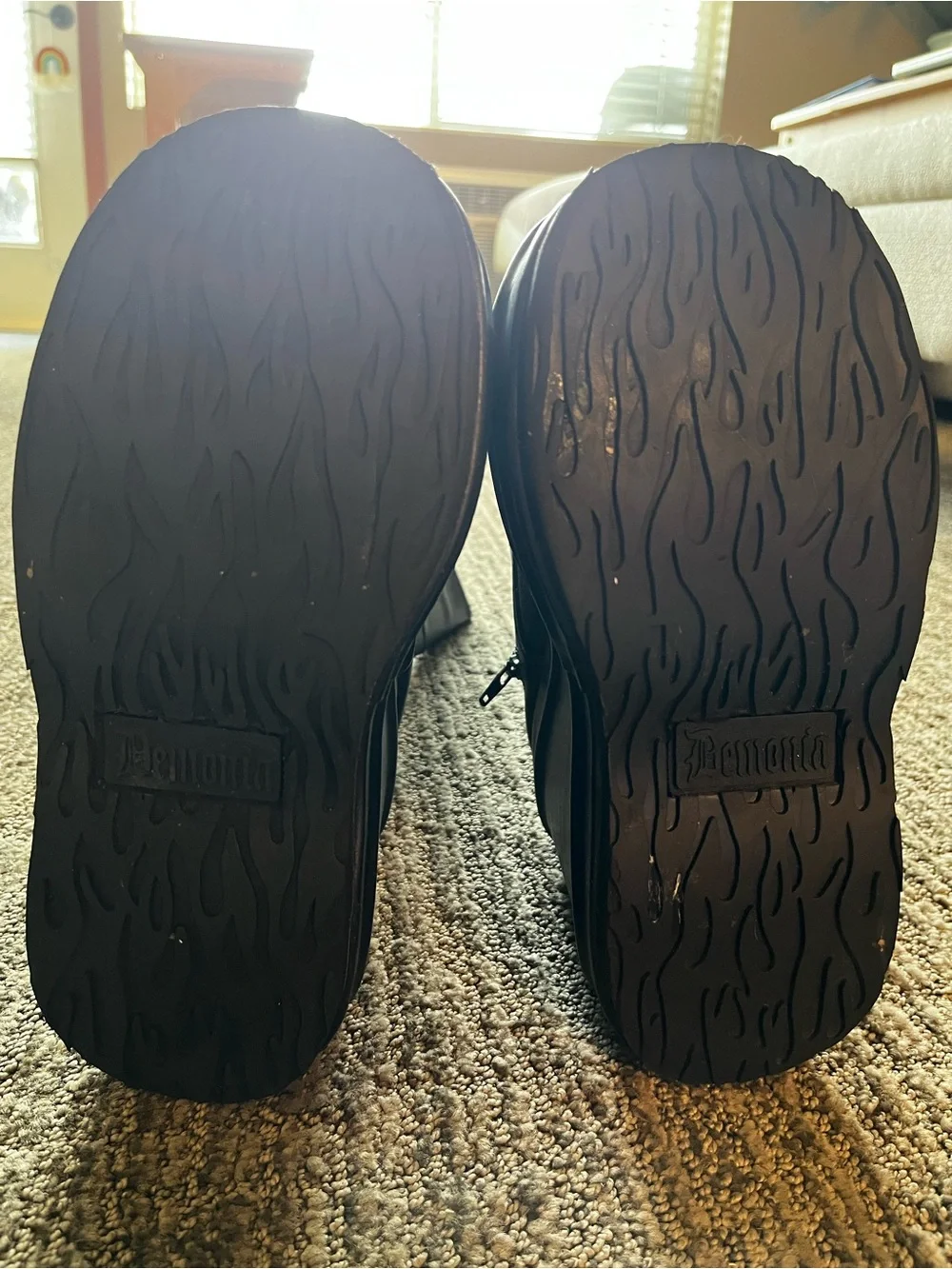Rare authentic vintage Demonia WAVE-302 mega platform boots, Rave, Festival